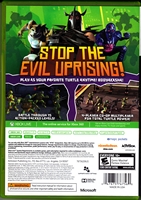 Xbox 360 Teenage Mutant Ninja Turtles Back CoverThumbnail